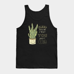 Funny Sansevieria, Sansevieria Trifasciata, Snake Plant Tank Top